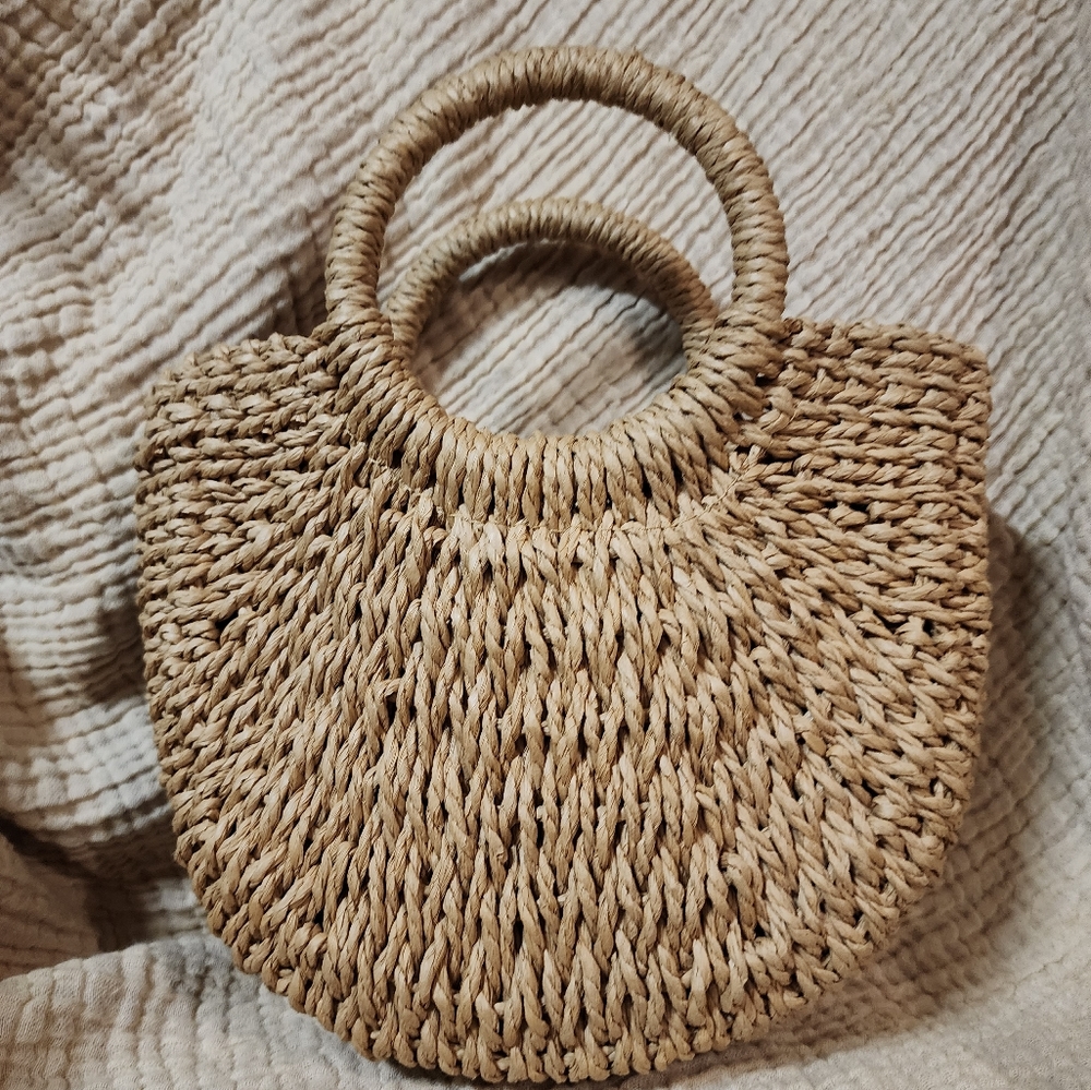Small Straw Handbag